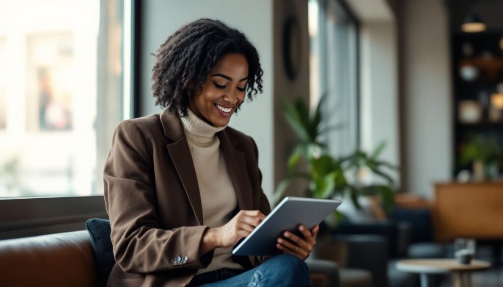 Digital Professional working