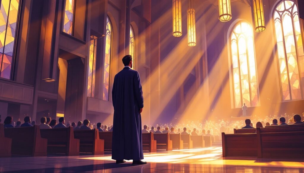 illuminated Spiritual Leader