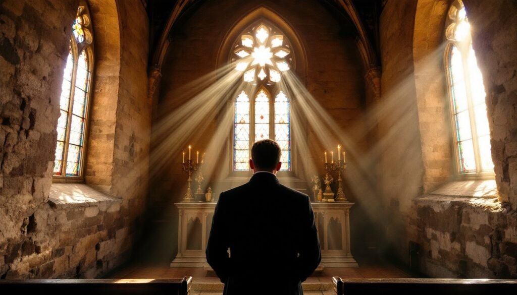 Sacred light streams