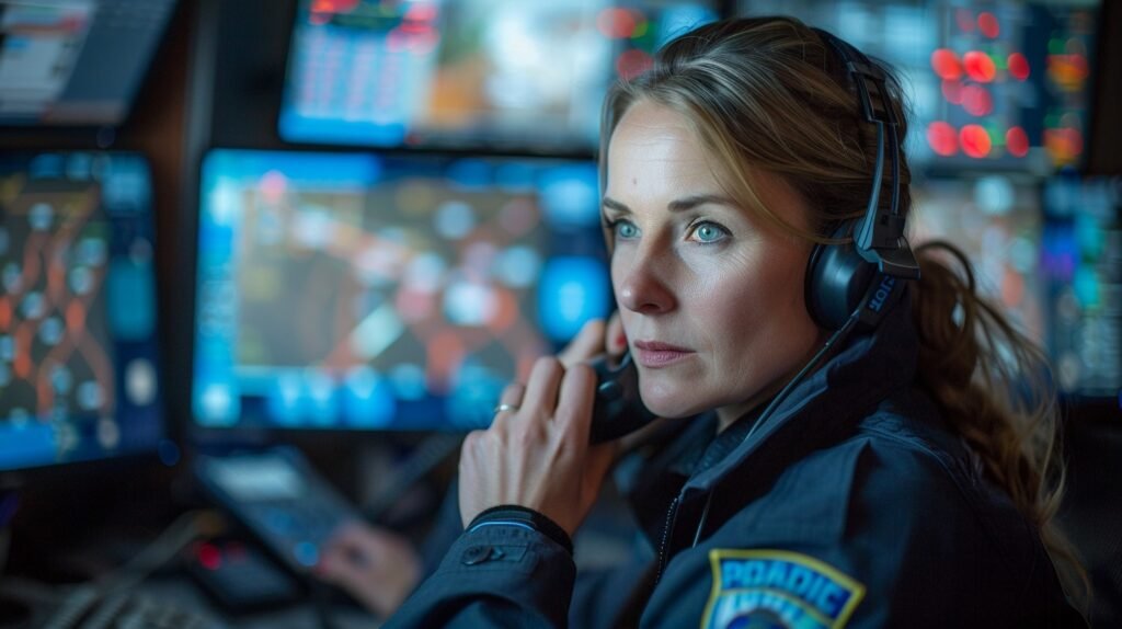 focused control room