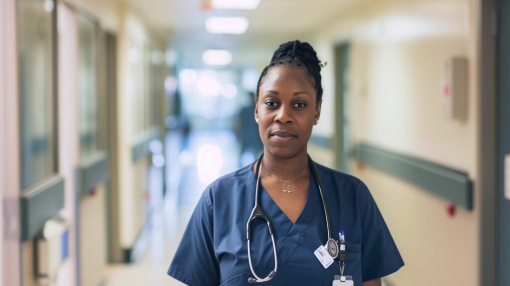 Medical Proffesional standing