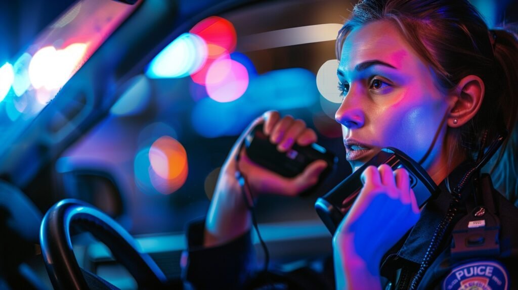 police officer dispatch