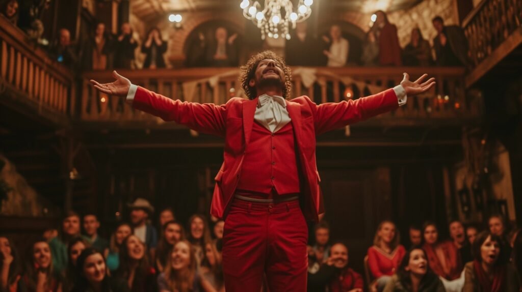 Theatrical performance joy