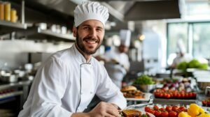 Chef in the kitchen