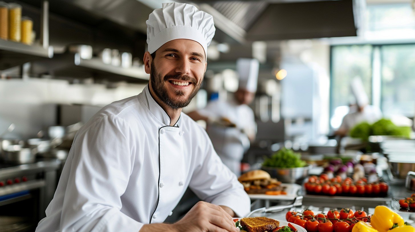 Chef in the kitchen