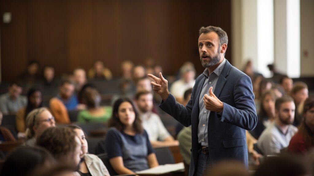 Engaged Classroom Lecture