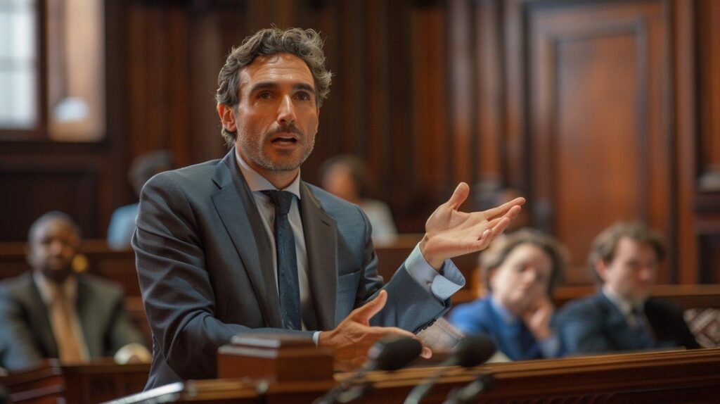 Attorney Making Argument