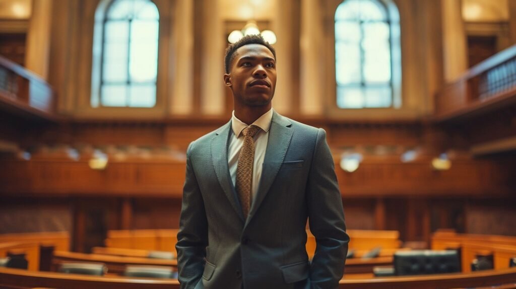 Confident Professional Standing